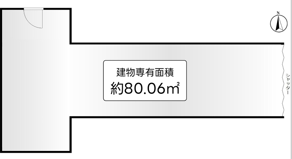 魚市ビルの間取り