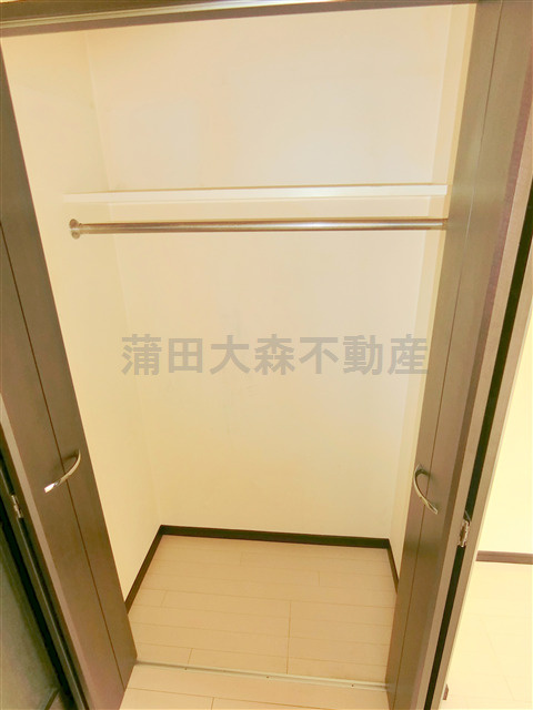 セントパレス大鳥居の収納|収納　クローゼット