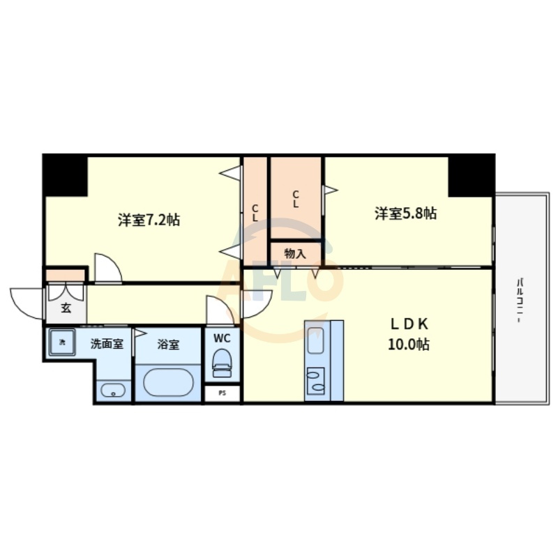 FREEDOM residence堺寺地町の間取り|FREEDOM residence堺寺地町　間取り
