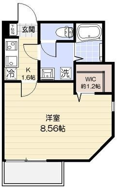 サンソレイユ成増の間取り|間取りです。