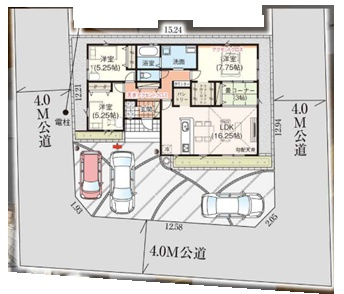 千葉市若葉区小倉台六丁目　新築分譲住宅