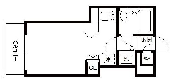 ワコーレ五反田の間取り|間取りです。