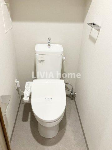 台東区柳橋１丁目の賃貸マンションのトイレ