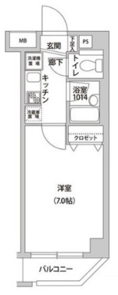 ラクラス荻窪の間取り