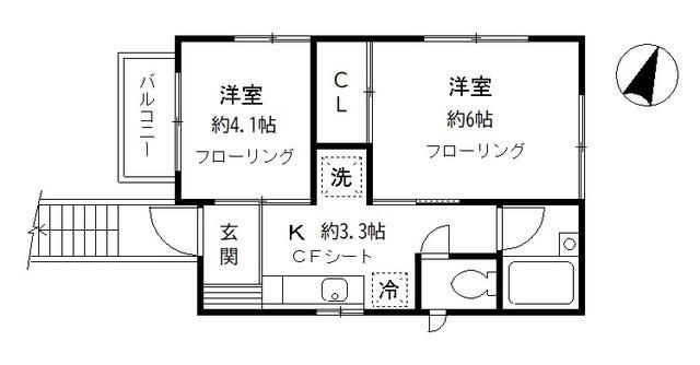 ソレイユ目黒の間取り