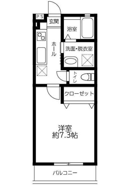ロワール原木の間取り|間取りです。