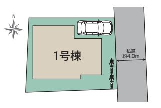 【区画図】 | ご家族様のプライベート空間が確保できる素敵な間取りです。また敷地ゆったりですので、おうち時間を楽しむのにもぴったりですね♪