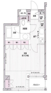 【間取り】 | 菱和パレス西麻布 | 間取りです。