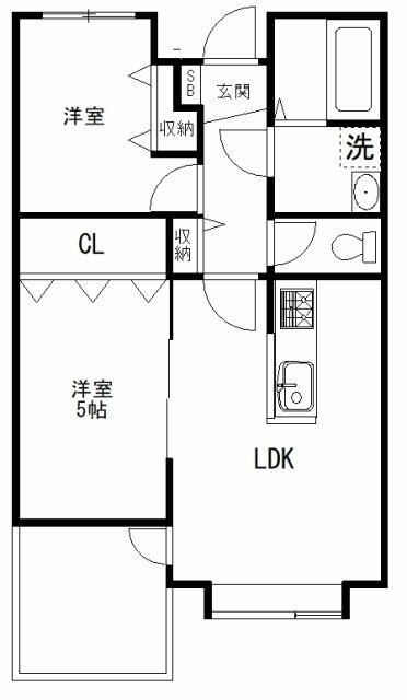 グランピリエの間取り