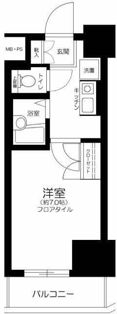 ヴェローナ目黒の間取り