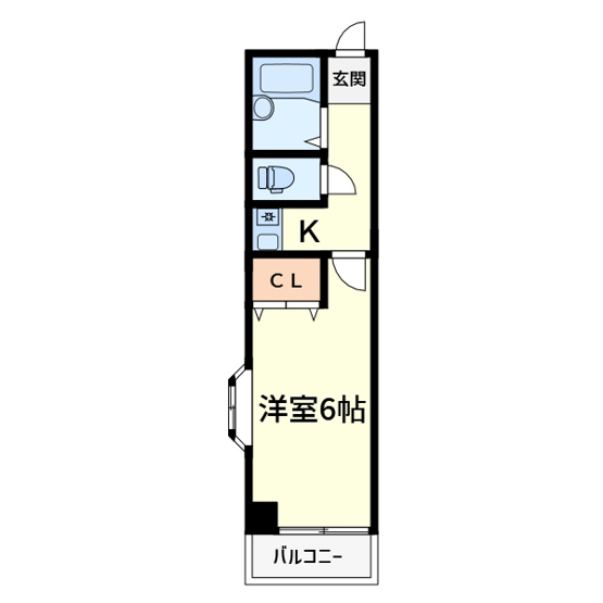 【間取り】 | ハレー高槻Ⅱ