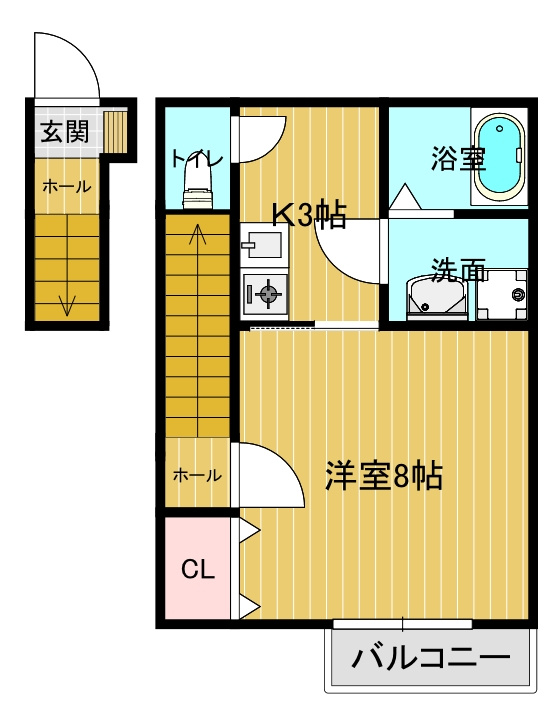 シャンティーコアの間取り