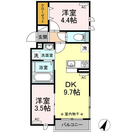 ステラダイアの間取り