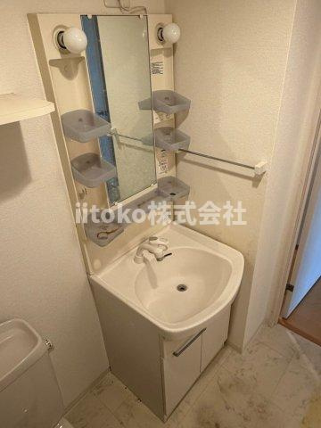 L.Oマンションの洗面所