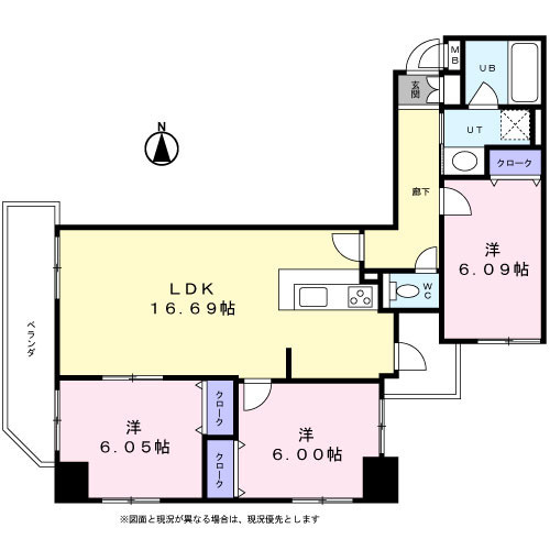 ＫＤＸ泉レジデンスの間取り|間取り図