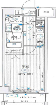 リライア東武練馬の間取り