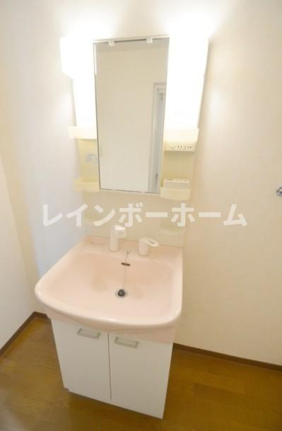 ミルフィーユふじみ野壱番館の独立洗面台