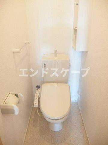Ｔｉｎｙ　ｈｏｍｅ－Ⅱのトイレ|高崎、前橋のお部屋探しはエンドスケープまで！お客様の理想お聞かせ下さい♪
