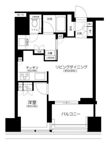 クラッシィタワー新宿御苑の外観