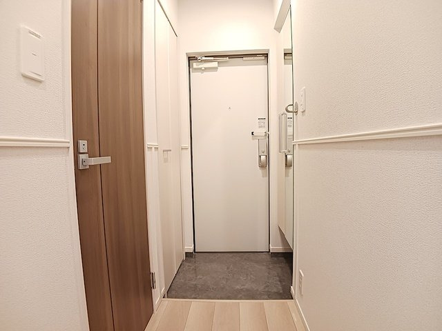 ベルアージュの玄関
