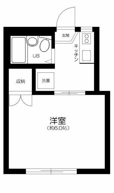 コーポタケウチの間取り
