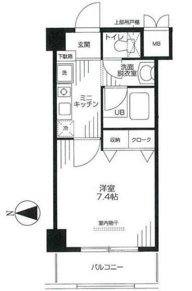 ソレイユ美園の間取り