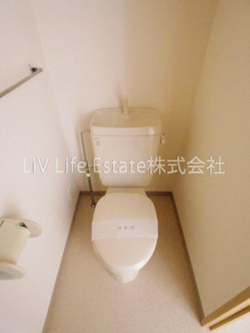 ソレイユ美園のトイレ