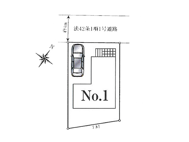 【区画図】 | 富士見市上沢2丁目　新築一戸建住宅　全1棟　(ふじみ野店) | ふじみ野駅徒歩14分！買い物施設も身近に揃う、暮らしやすい住環境です。