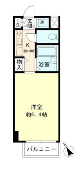 【間取り】 | 北辰ヒルズ早稲田