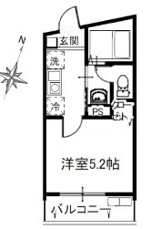 MELDIA桜区田島3丁目No.2の間取り