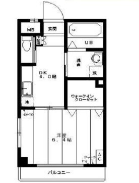 ＣｏｍｏｄｏＶｉｔａの間取り