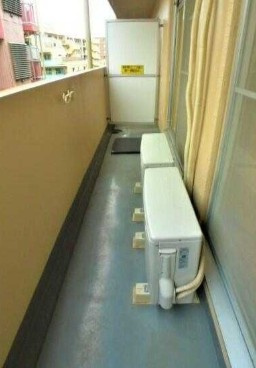アルカディアしきのバルコニー|※別部屋参考写真