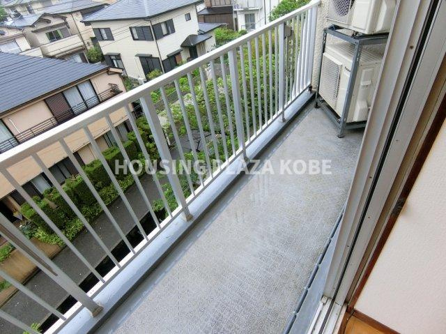 潮見台マンションのバルコニー