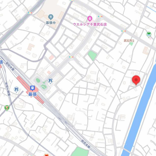 トコヴィラージュ幕張の地図