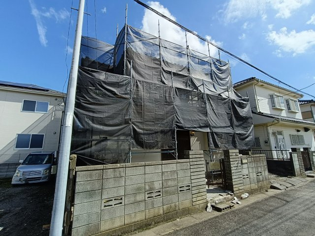 吉川市　須賀　中古戸建の前面道路含む現地写真|前面道路含む現地写真です