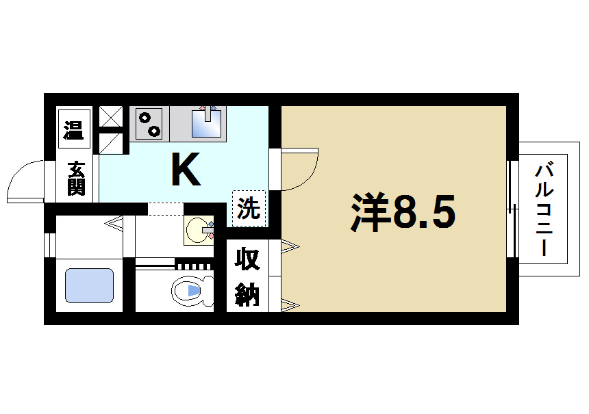 ドルフ Ⅰの間取り
