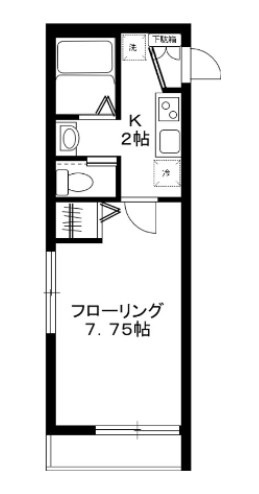 マーベラスの間取り|間取りです。