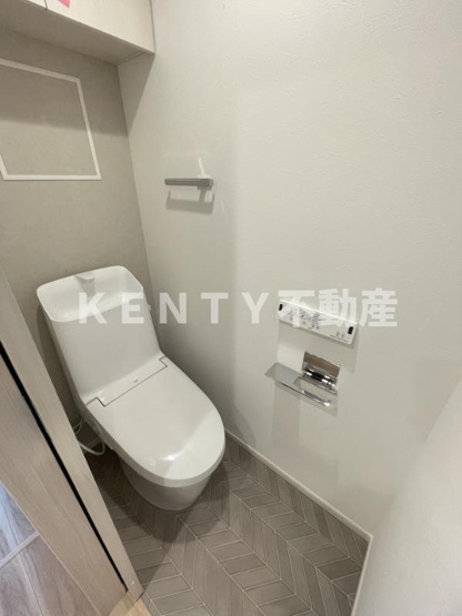 【トイレ】 | クレヴィアリグゼ蒲田西 | 落ち着いたトイレです