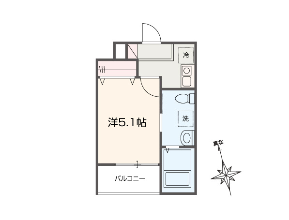 MELLAS川口の間取り
