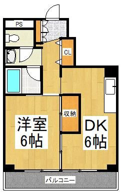 アルカディアしきの間取り