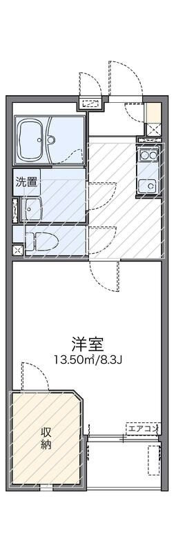 レオネクストコンフォルタグランの間取り