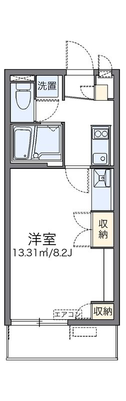 レオネクストシャンブルの間取り