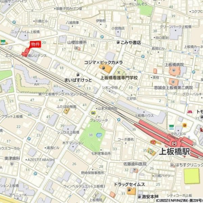 【地図】 | エコロジー上板橋レジデンス 