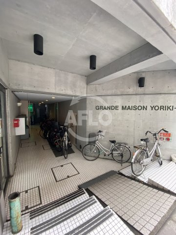 グランドメゾン与力町のその他共用部分|グランドメゾン与力町　おしゃれなエントランス