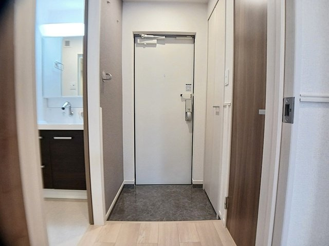 ベルアージュの玄関