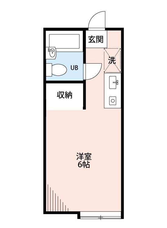 シャンボールＡの間取り