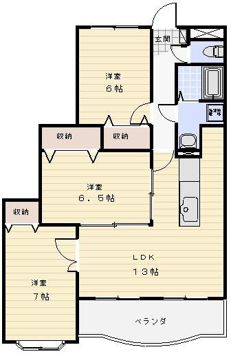 センチュリーヒルズの間取り