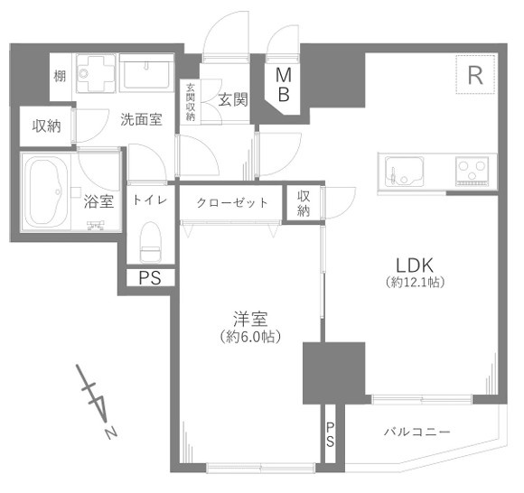 【間取り】 | 東池袋ハイツ壱番館