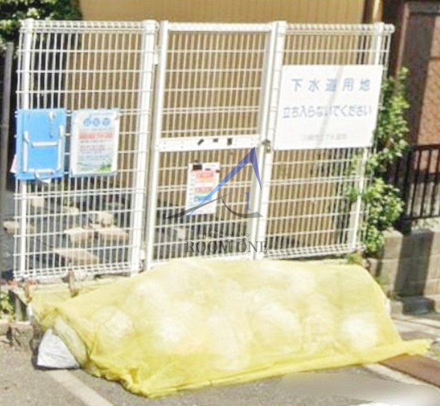 ガーデンポートⅢ番館のその他共用部分|敷地内ごみ置き場です。