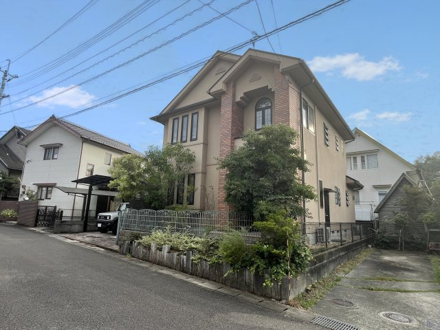 白水台6丁目戸建の前面道路含む現地写真|前面道路含む現地写真です